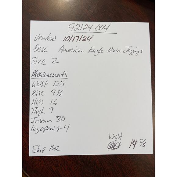 American Eagle Outfitters Super Super Stretch Hi Rise Jegging Size 2 Regular‎ - Picture 9 of 10